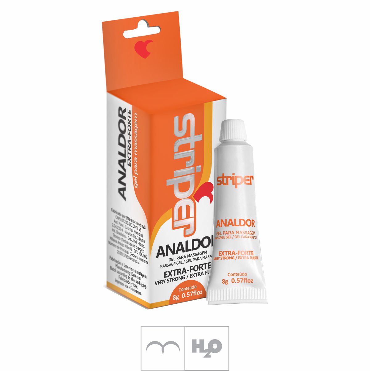 Gel Para Sexo Anal Striper Extra Forte G Extra Forte Sex