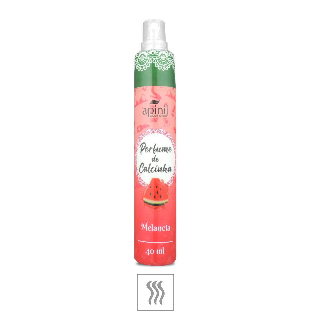 Perfume Para Calcinha 40ml Apinil ST823 Melancia Atacado Star Sex Shop Lingerie E