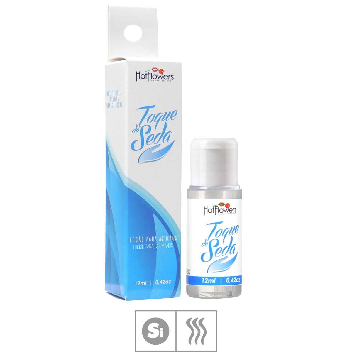 Gel Siliconado Toque de Seda 12ml HC307 Padrão Único Atacado Star Sex Shop Lingerie e