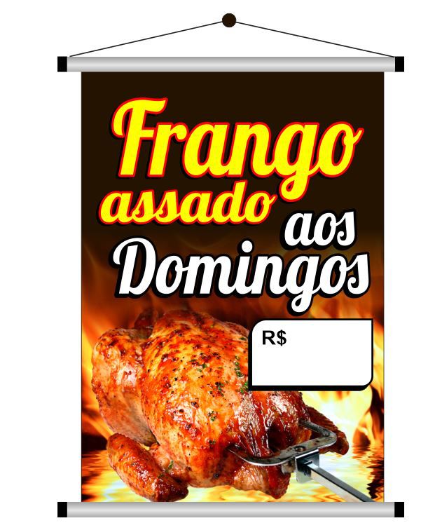 Banner Frango Assado Mod Kradesivos