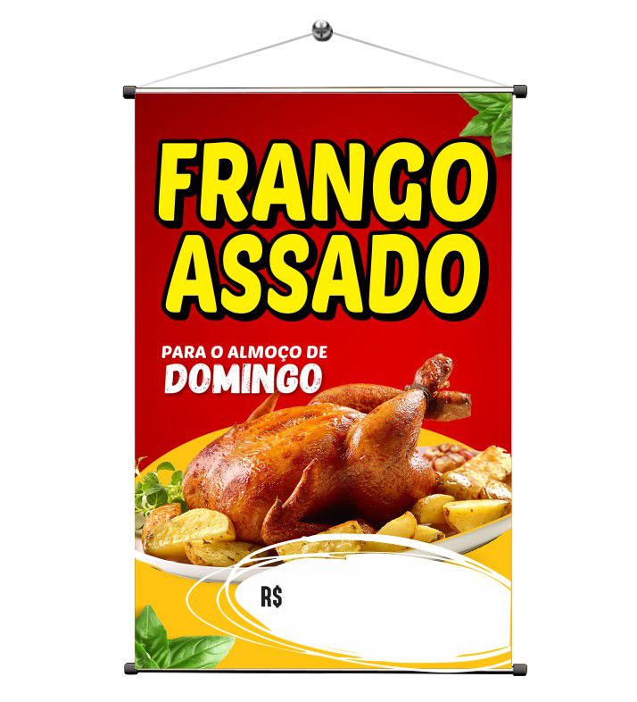 Banner Frango Assado Mod Kradesivos