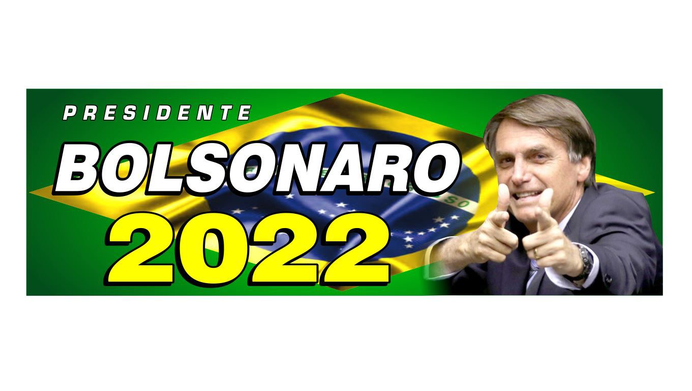 Adesivo Bolsonaro Kit C Kradesivos