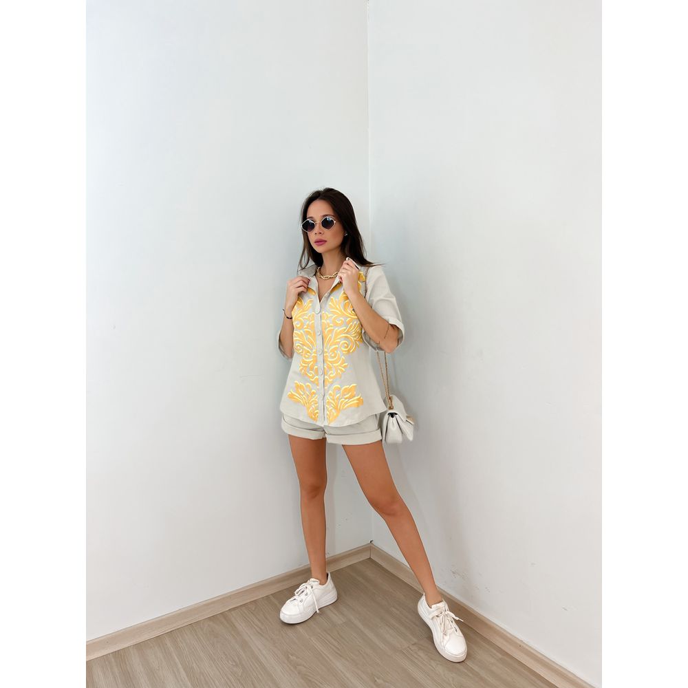 Conjunto Cleo Nude Carolla Ferraro