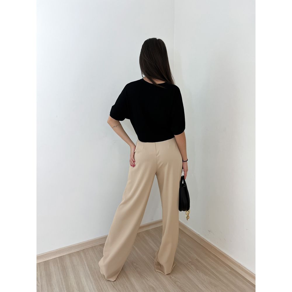 CALÇA ROSANA PANTALONA Nude CAROLLA FERRARO