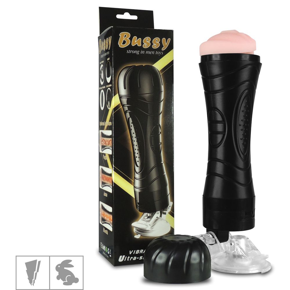 Masturbador Lanterna Vagina Em Cyberskin Vibro Ma Bege