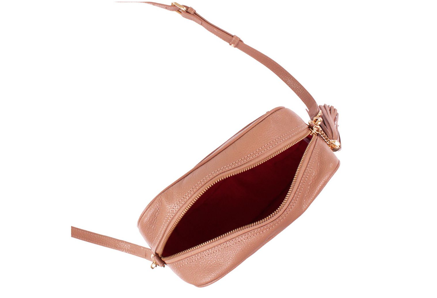 Bolsa Transversal Nude Matelass Campezzo Campezzo