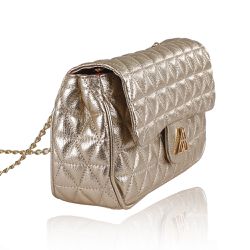 Bolsa Transversal Nude Matelassê CAMPEZZO CAMPEZZO