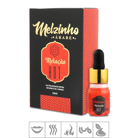 Óleo Beijável Melação Hot 15ml 17590 Mel e Morango atacadostar br