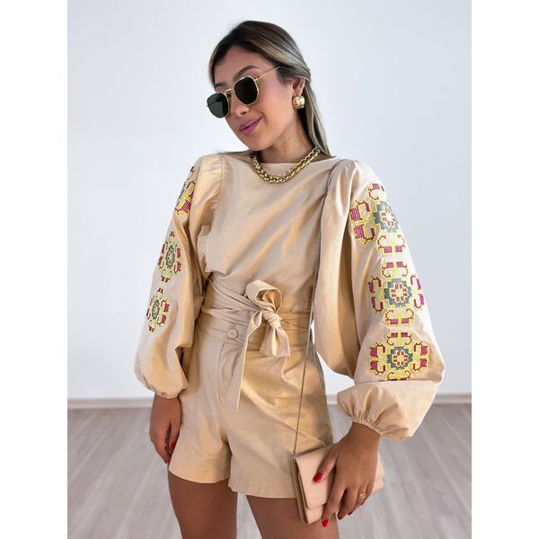 CONJUNTO MOANA Nude CAROLLA FERRARO