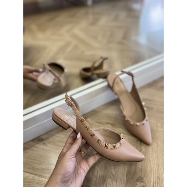 Slingback Valen Nude Cb Shoes