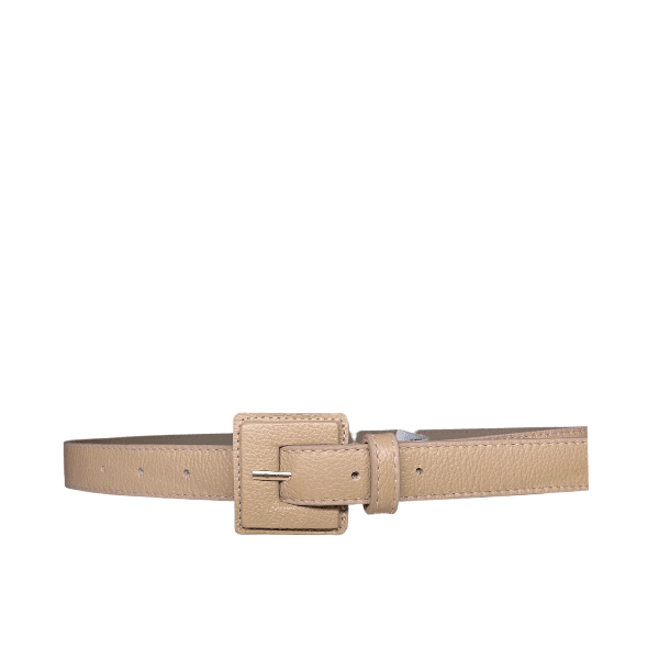 Cinto De Couro Napoli Nude Look My Bag