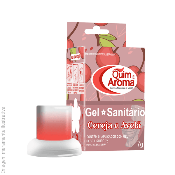 Gel Sanit Rio Premium Cereja E Avel Quim Aroma