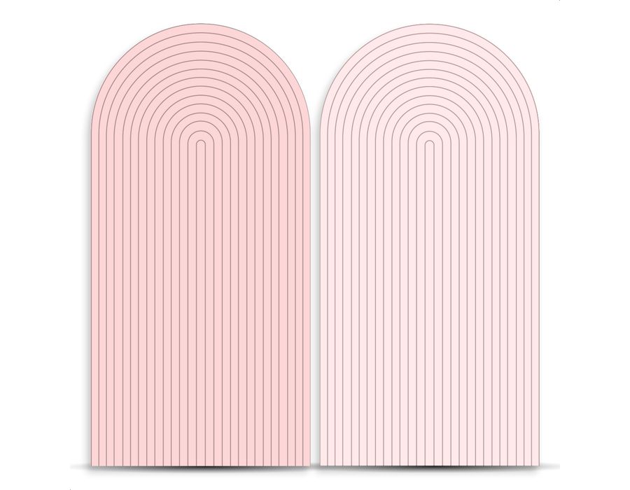 Capa Painel Romano Sublimado Tema Ripado Cor Rosa Rosa 44 Painel Festivo