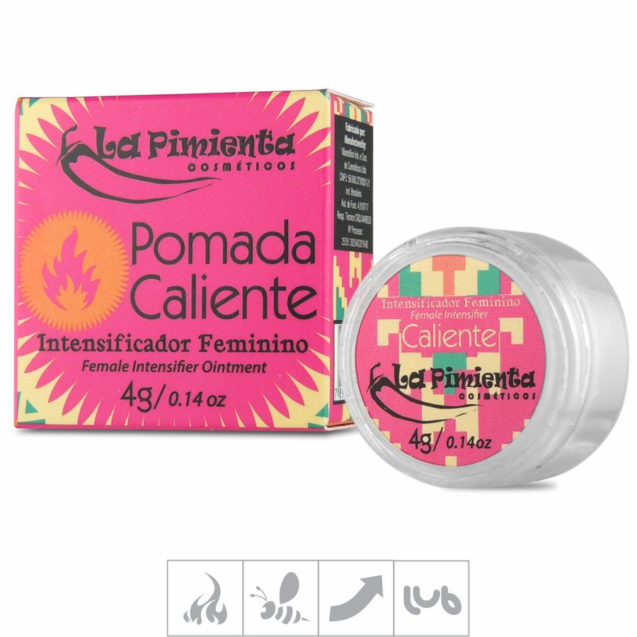 Excitante Feminino Pomada Caliente 4g 14669 Padrão Único Atacado Star Sex Shop Lingerie e