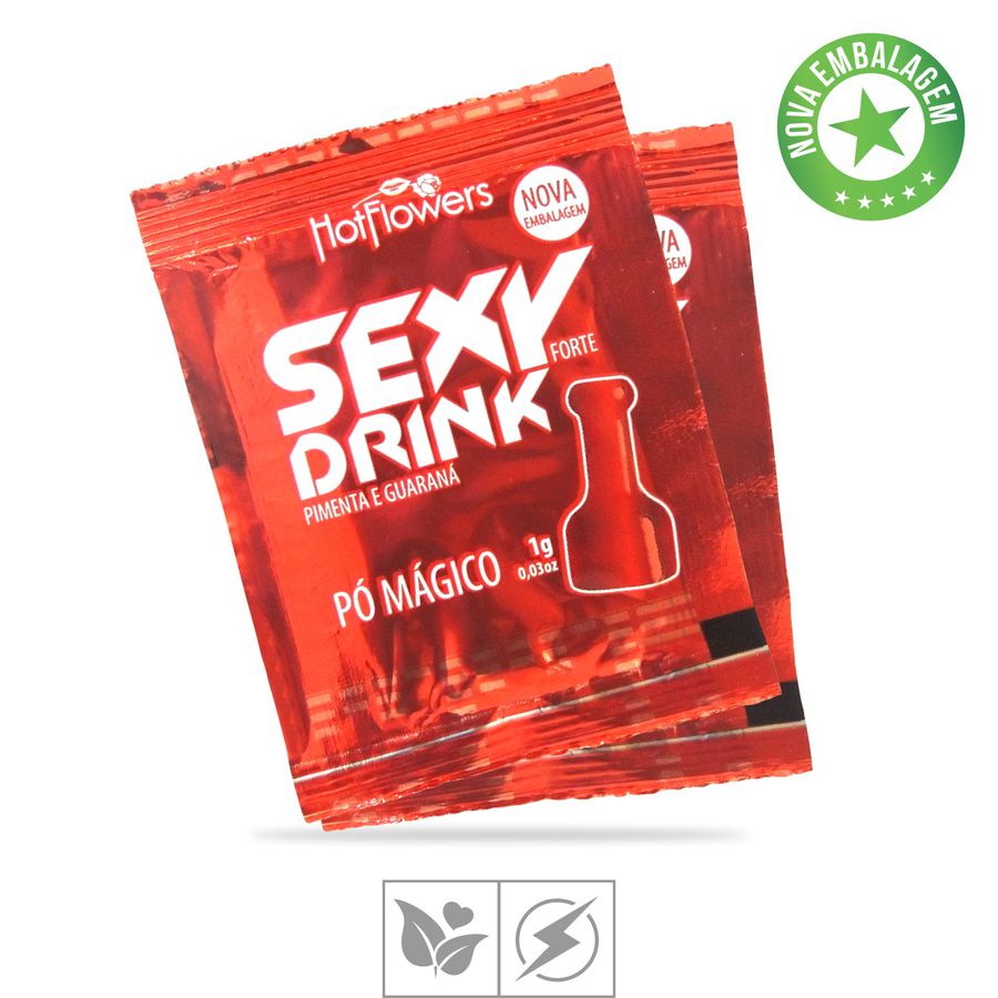 Afrodisíaco Pó Mágico Sexy Drink 1g ST826 ST598 Forte Atacado Star Sex Shop Lingerie e