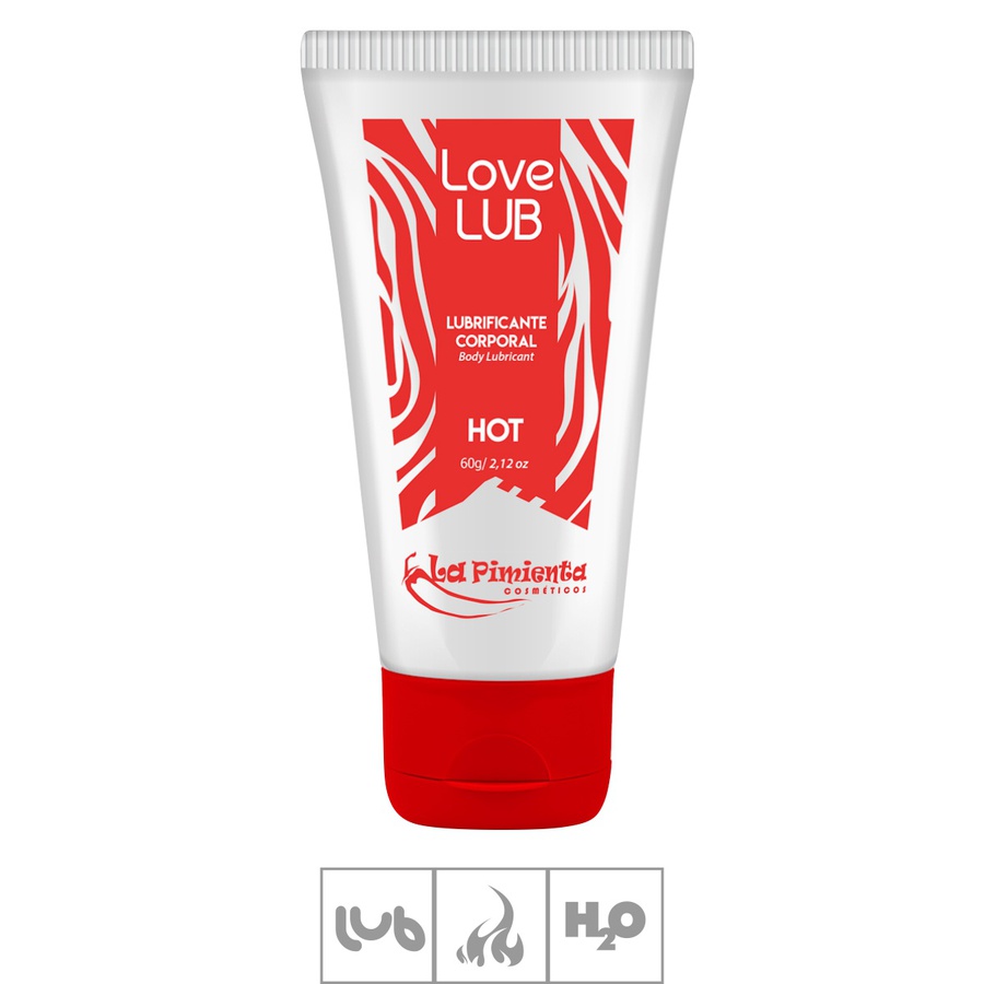 Lubrificante Love Lub 60g ST169 Hot Atacadostar Br