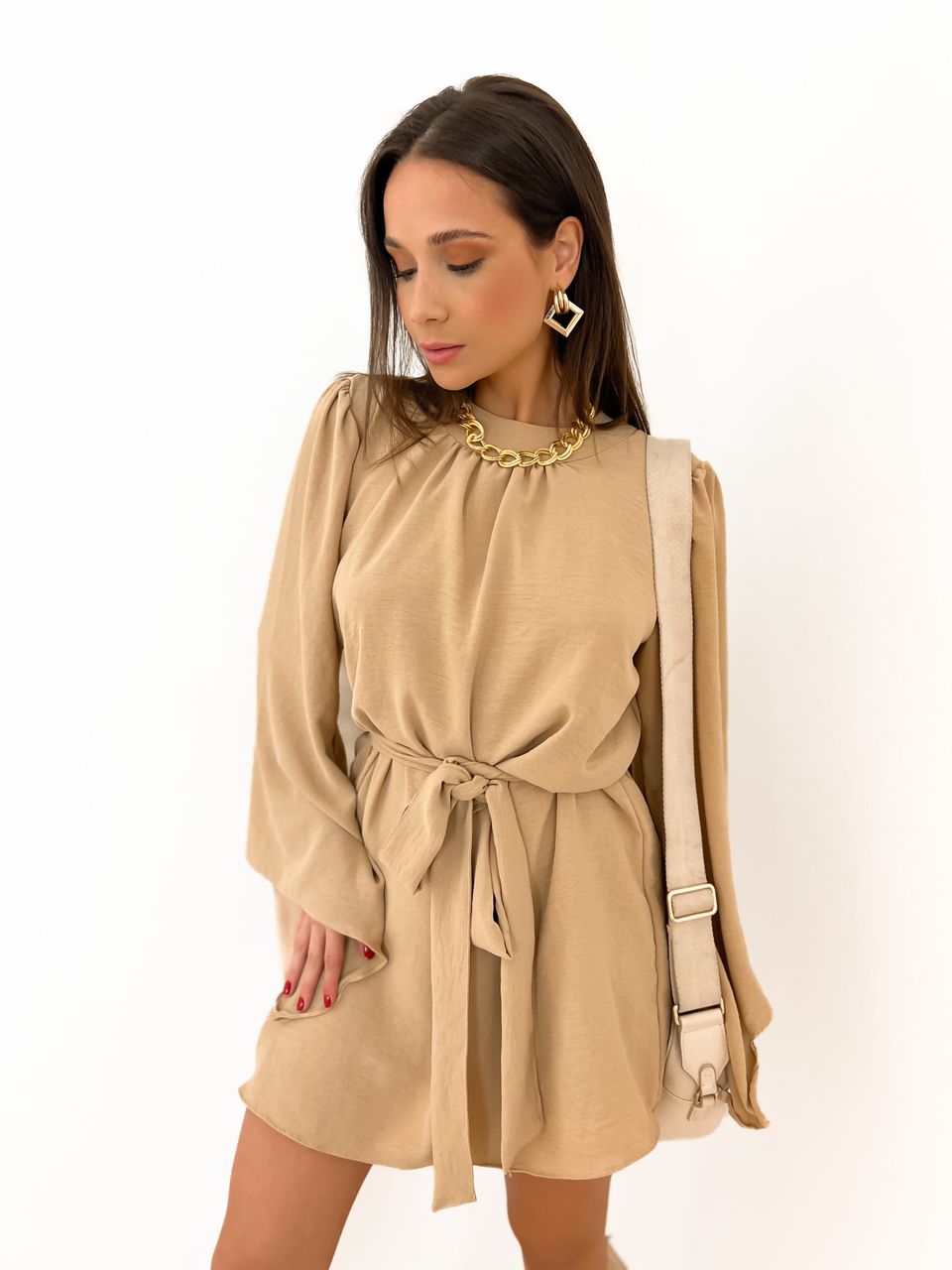 MACAQUINHO CREPE Nude CAROLLA FERRARO