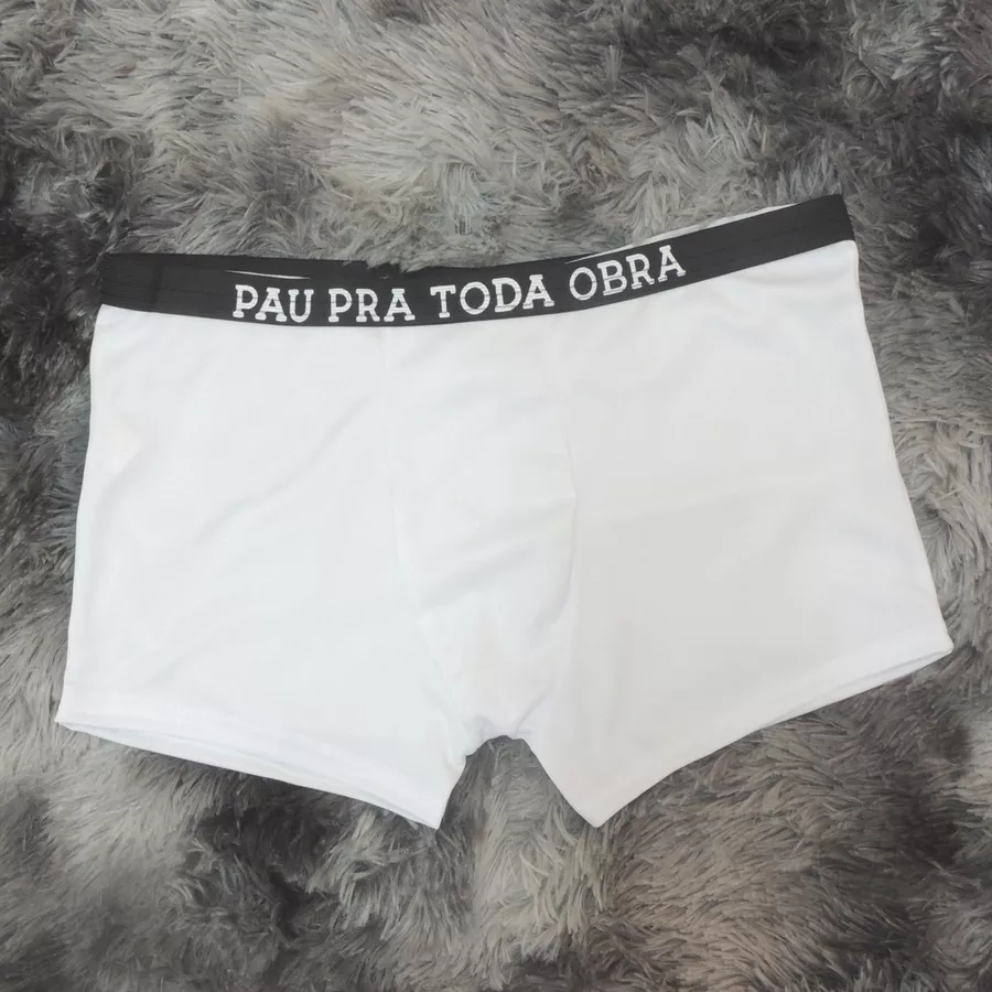 *Cueca Pau Para Toda Obra (SF1303-ST628) - Branco