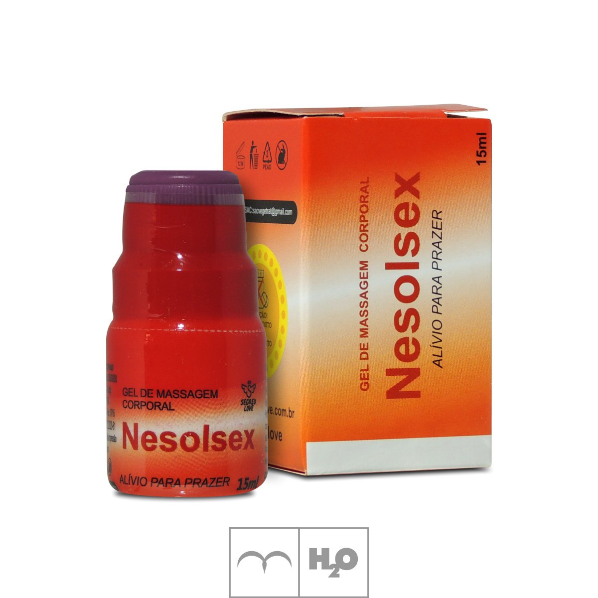 Gel Para Sexo Anal Nesolsex 15ml (SL1731) - Padrão ♥ Sex Shop Atacado Star:  Produtos Eróticos e lingerie