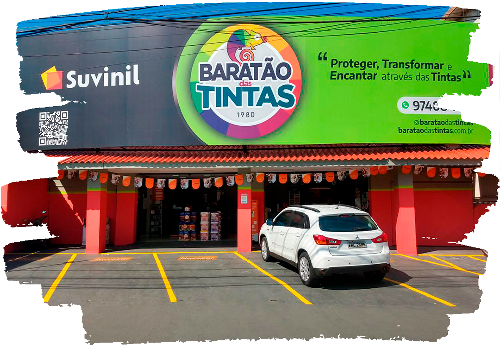 Nossas Lojas | Baratão das Tintas