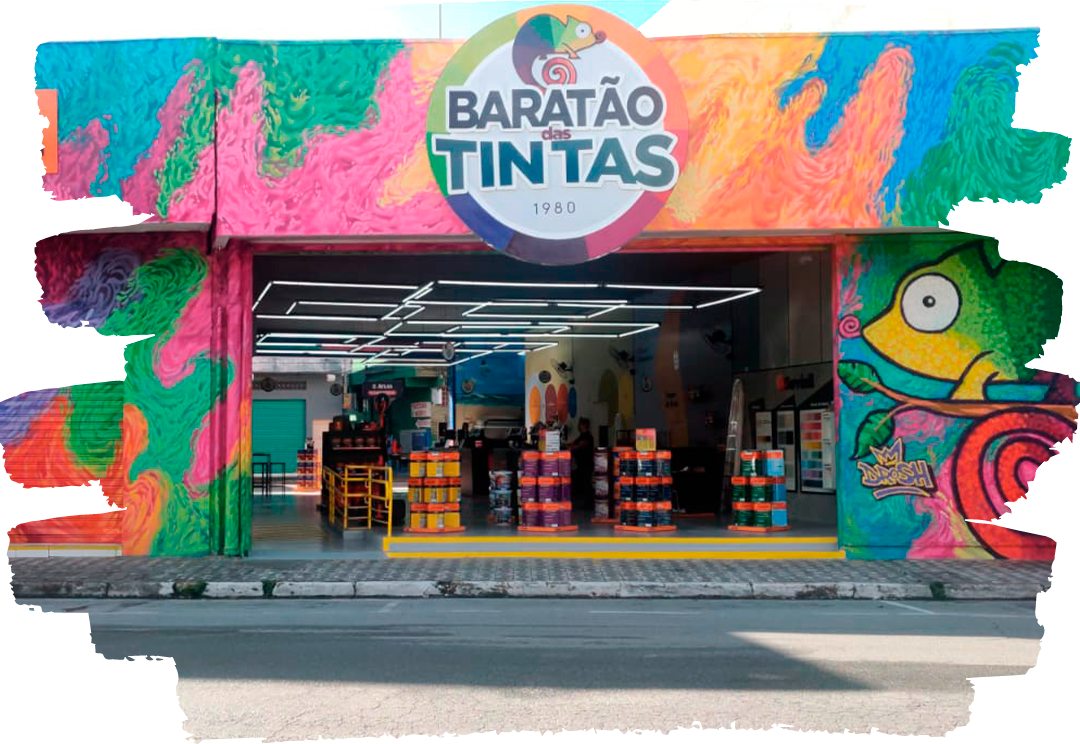 Nossas Lojas | Baratão das Tintas