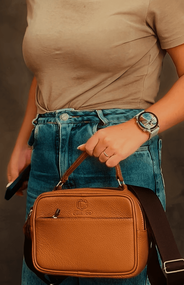 Bolsa Tiracolo de couro