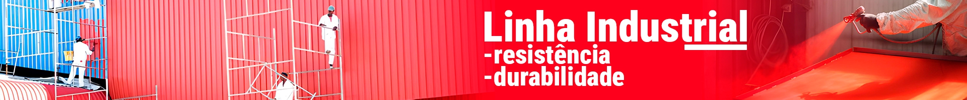 Linha Industrial, Resistência e Durabilidade | CS Tintas