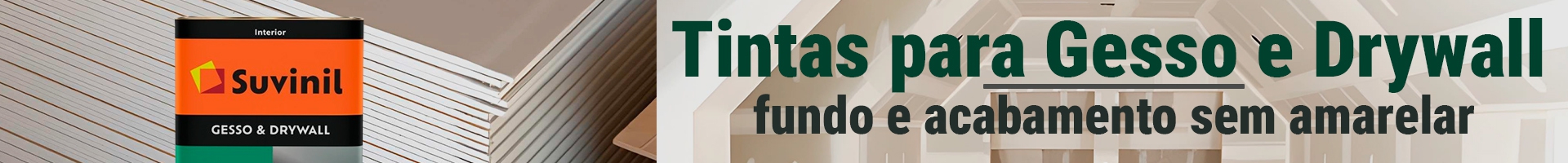 Tintas para Gesso e Drywall | CS Tintas