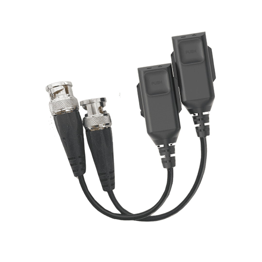 Balun Video Passivo 4 Canali Per Telecamere CCTV – Trasmettitore/Ricevitore A Coppie Intrecciate – Modello A212
