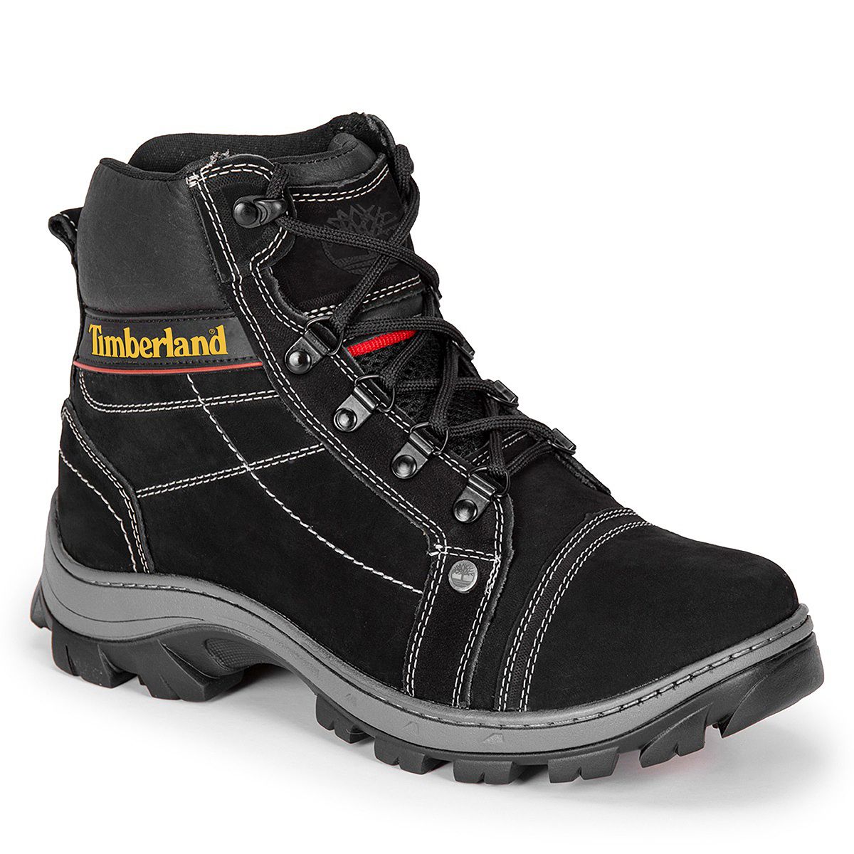 Bota Cat Masculino X1 Coturno de Couro Trail Adventure