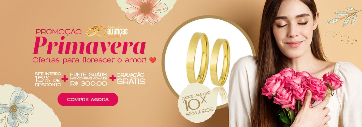 BANNER OURO 18k