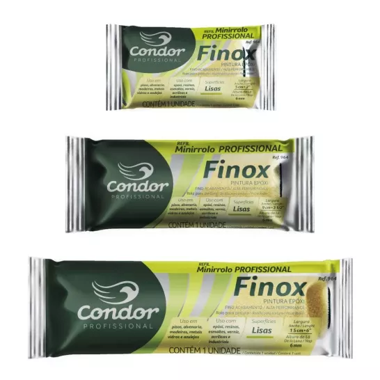 ROLO LA PROFISSIONAL 964 FINOX 5CM CONDOR | Alpha Tintas