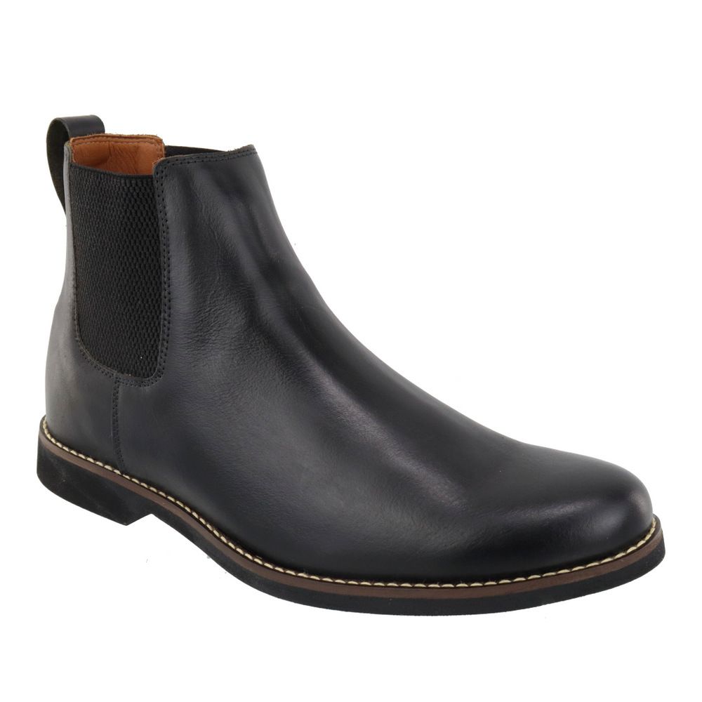 Bota chelsea shops preta masculina