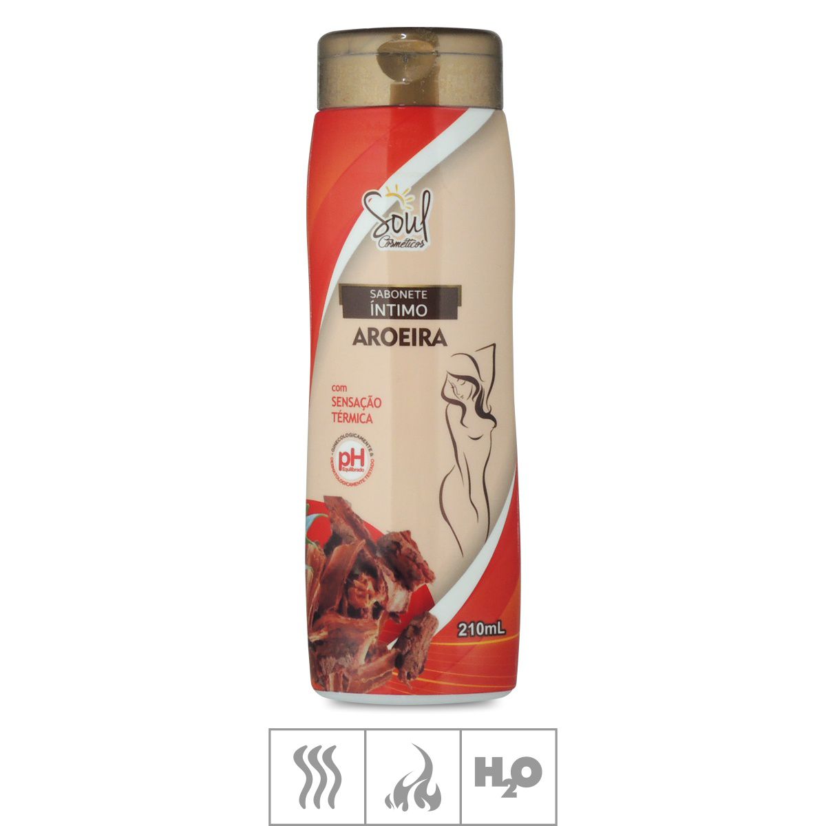 Sabonete Íntimo Feminino Térmico Soul Cosm210ml St659 Aroeira ♥ Sex Shop Atacado Star 