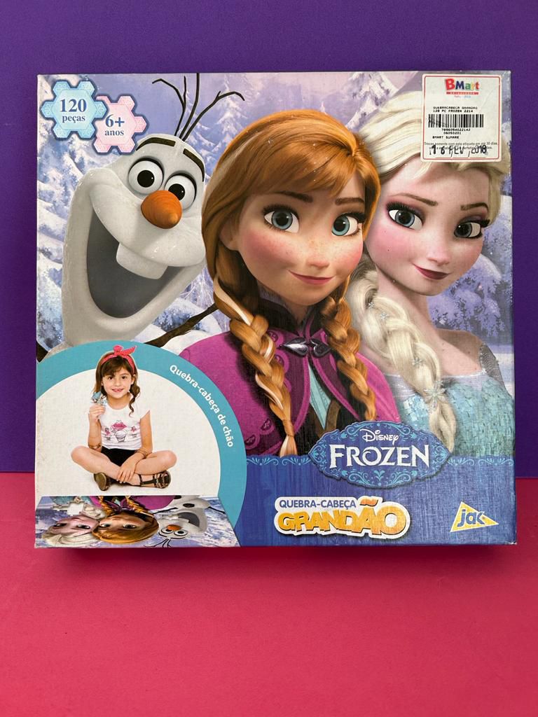 Frozen: Diversão com Quebra-Cabeça