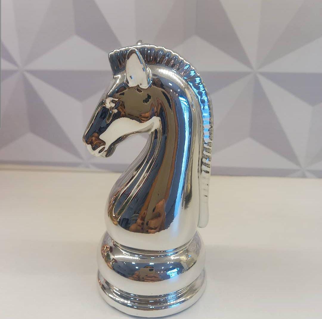 Peça Xadrez Cavalo Azul - Import Móveis  Loja de Sofás de Design, Móveis e  Decorações