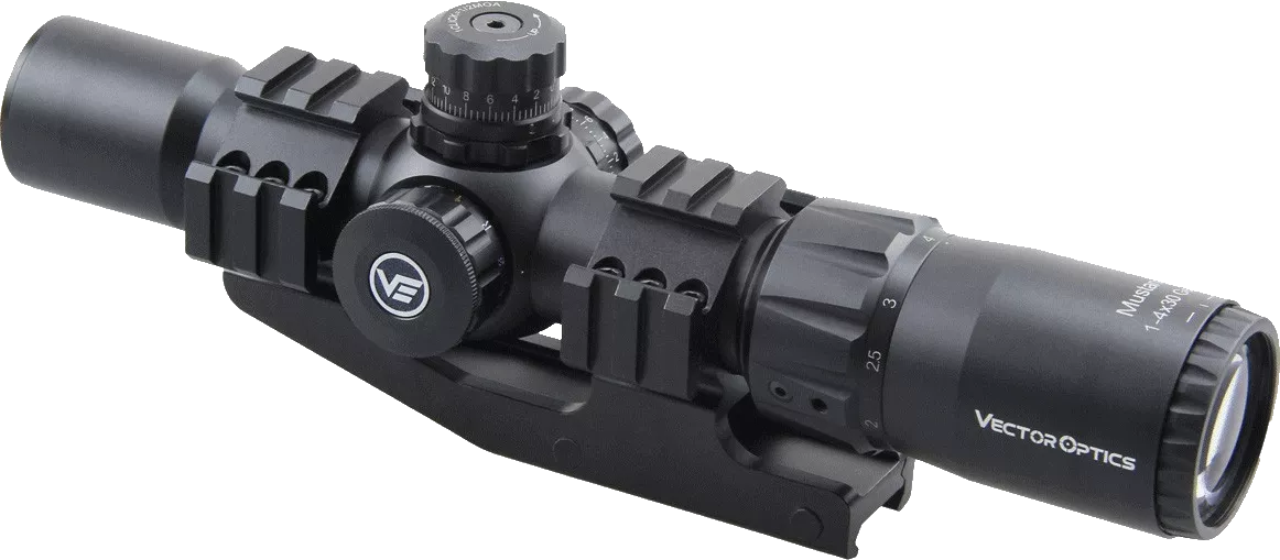 Luneta Vector Optics Mustang SFP 1-4x30 SFP ( Segundo Plano Focal