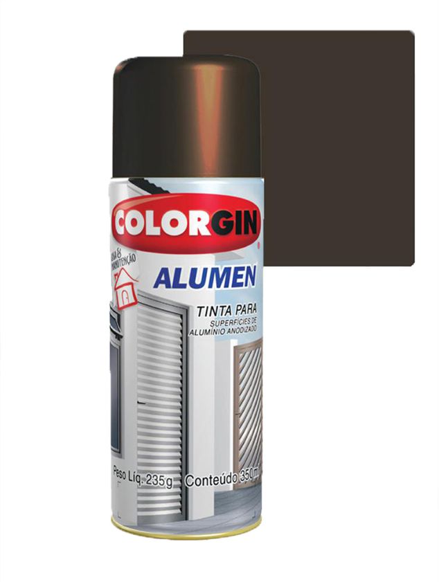 COLORGIN SPRAY ALUMEN BRONZE 1003 350ML | Baratão das Tintas