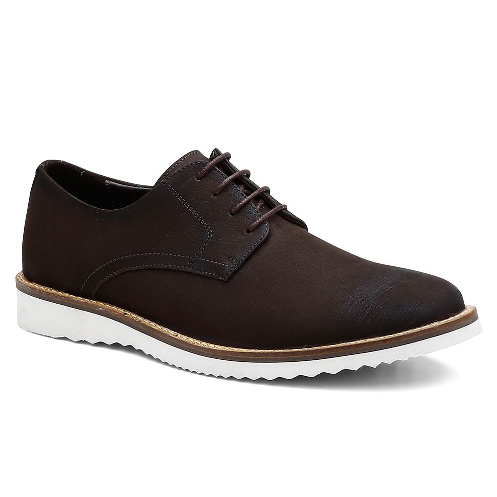 Sapatilha mocassim masculina de couro sales preta e café e whisky 4002