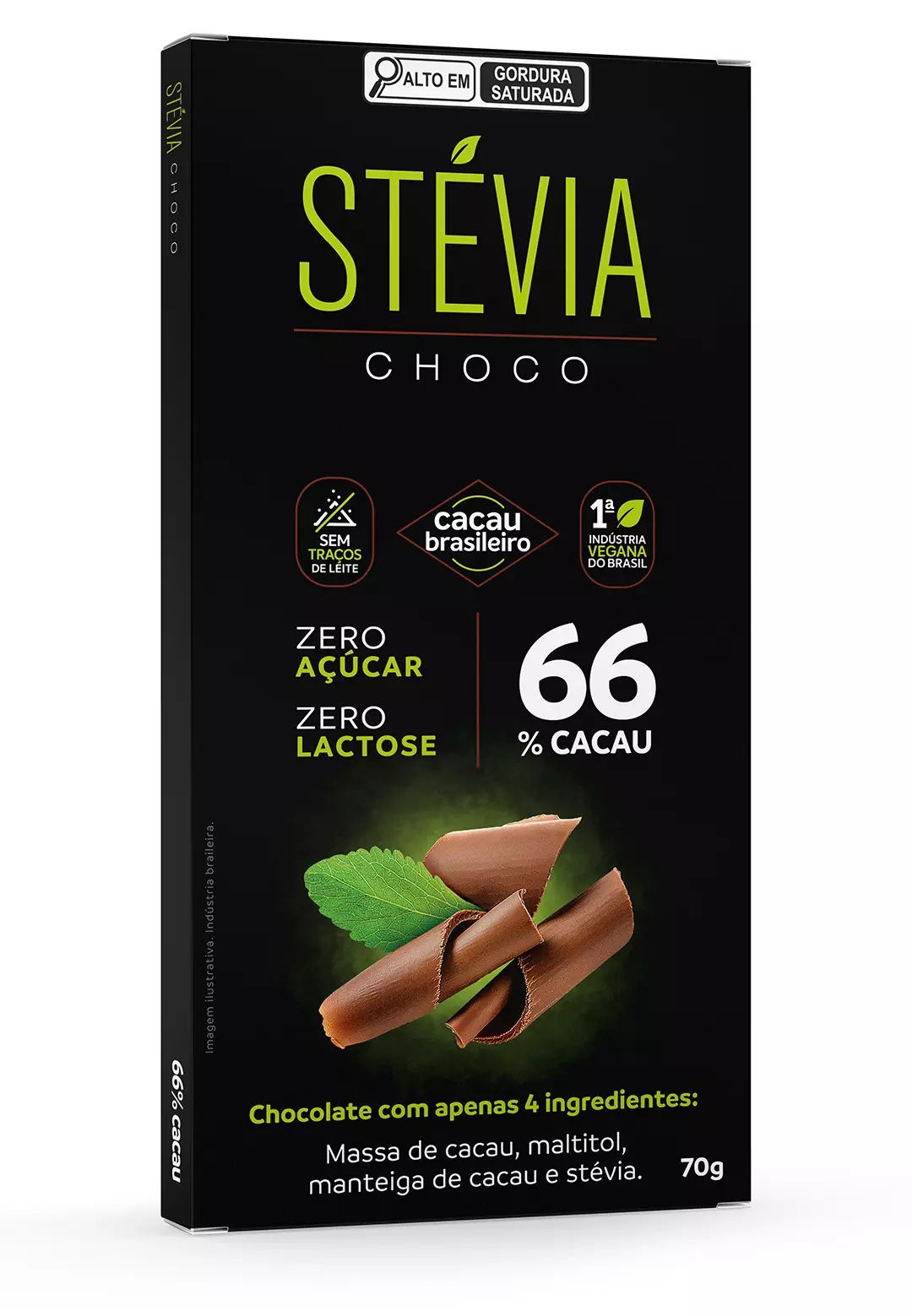 choco✩.*˚ stavia Zero Choco 66 % Cacau d bestcandyz