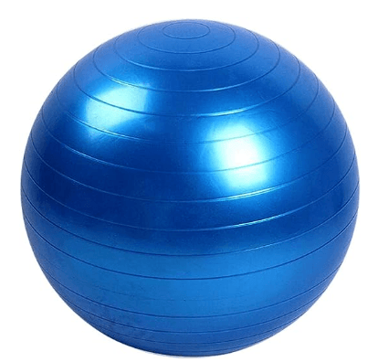 Bola de Ginástica e Pilates Gym Ball Anti estouro 55cm Verde