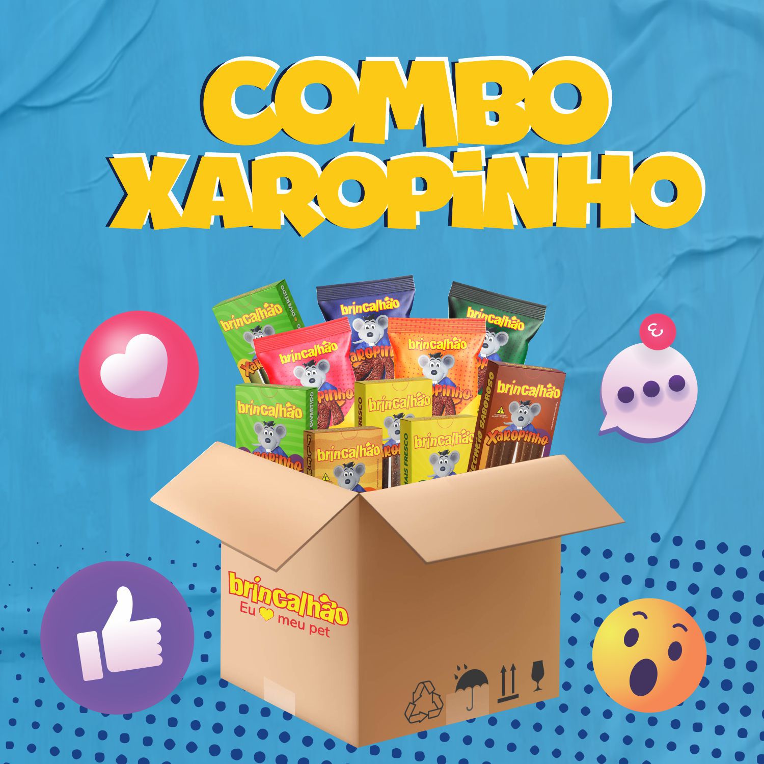 Kit Xaropinho | Brincalhão Pet