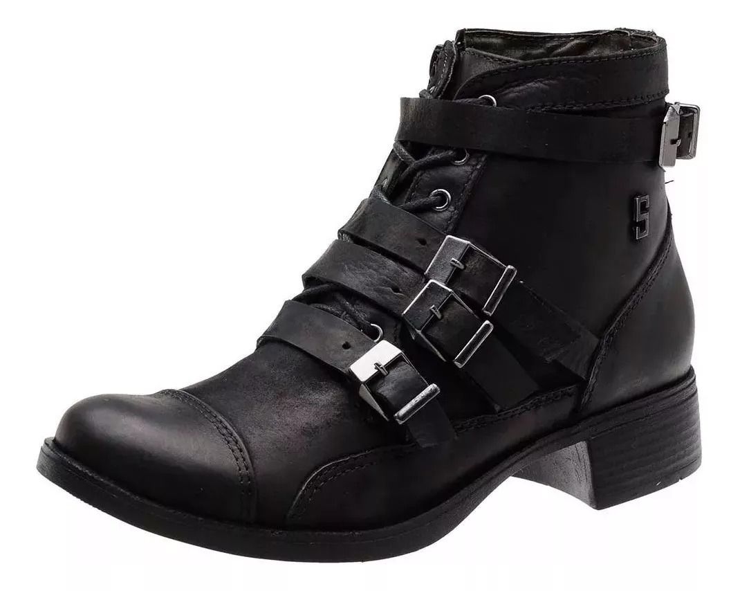Bota Feminina Stefanello Couro Bellis CALCADOSILVA