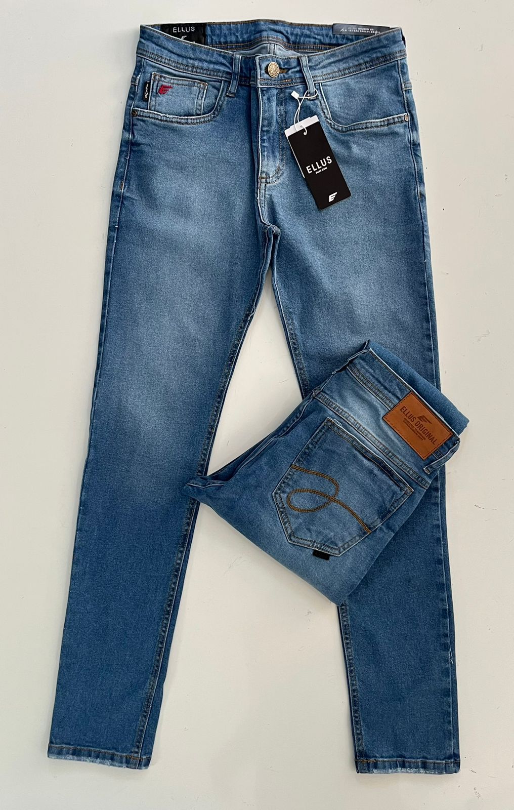 Calça Jeans ELS Slin FIT - Azul Claro | Atacado Porto Alegre