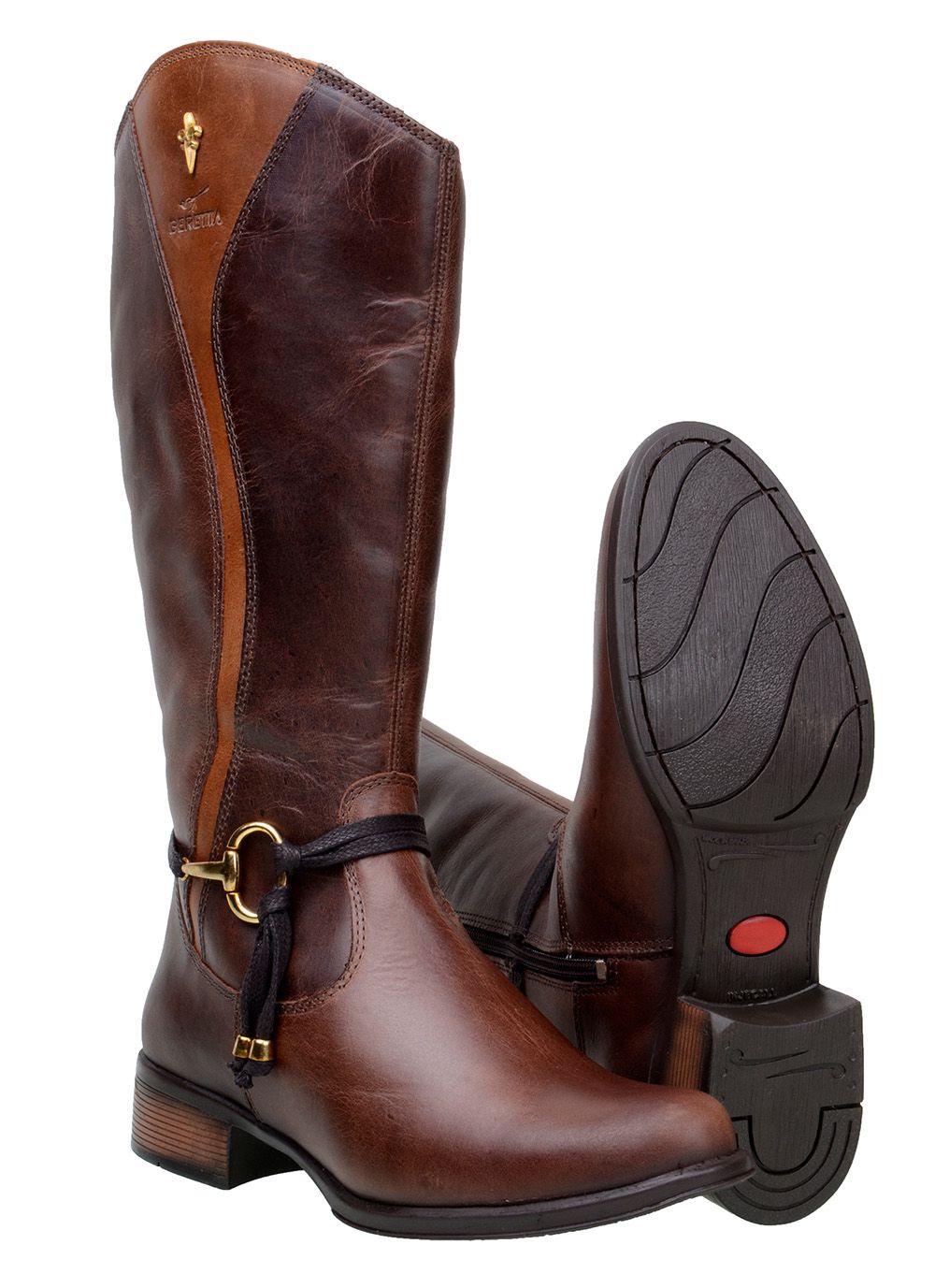 Bota Montaria Feminina Cano Alto Original Beretta Em Couro | CAPELLI BOOTS