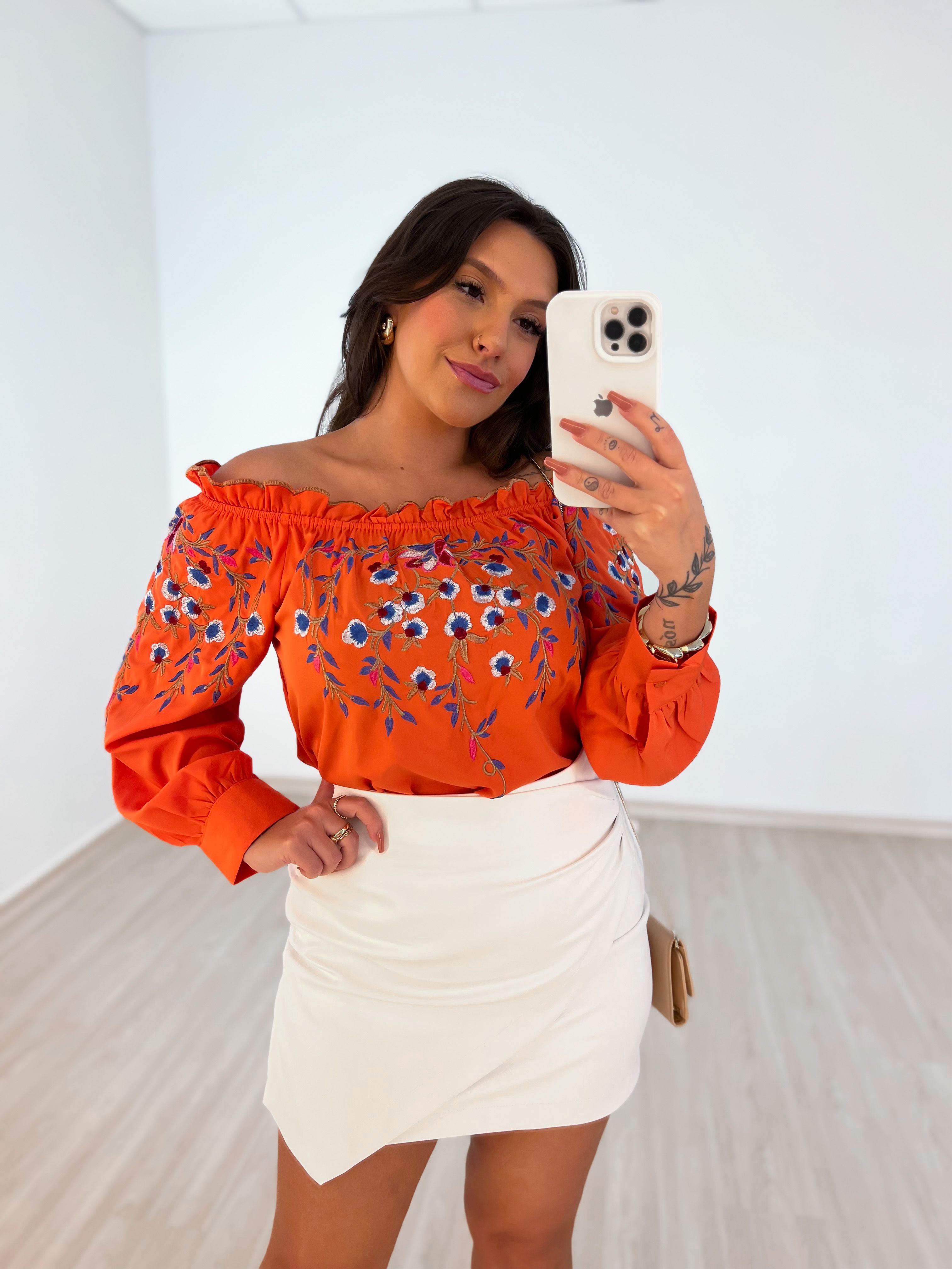 Modelos de clearance blusinha ciganinha