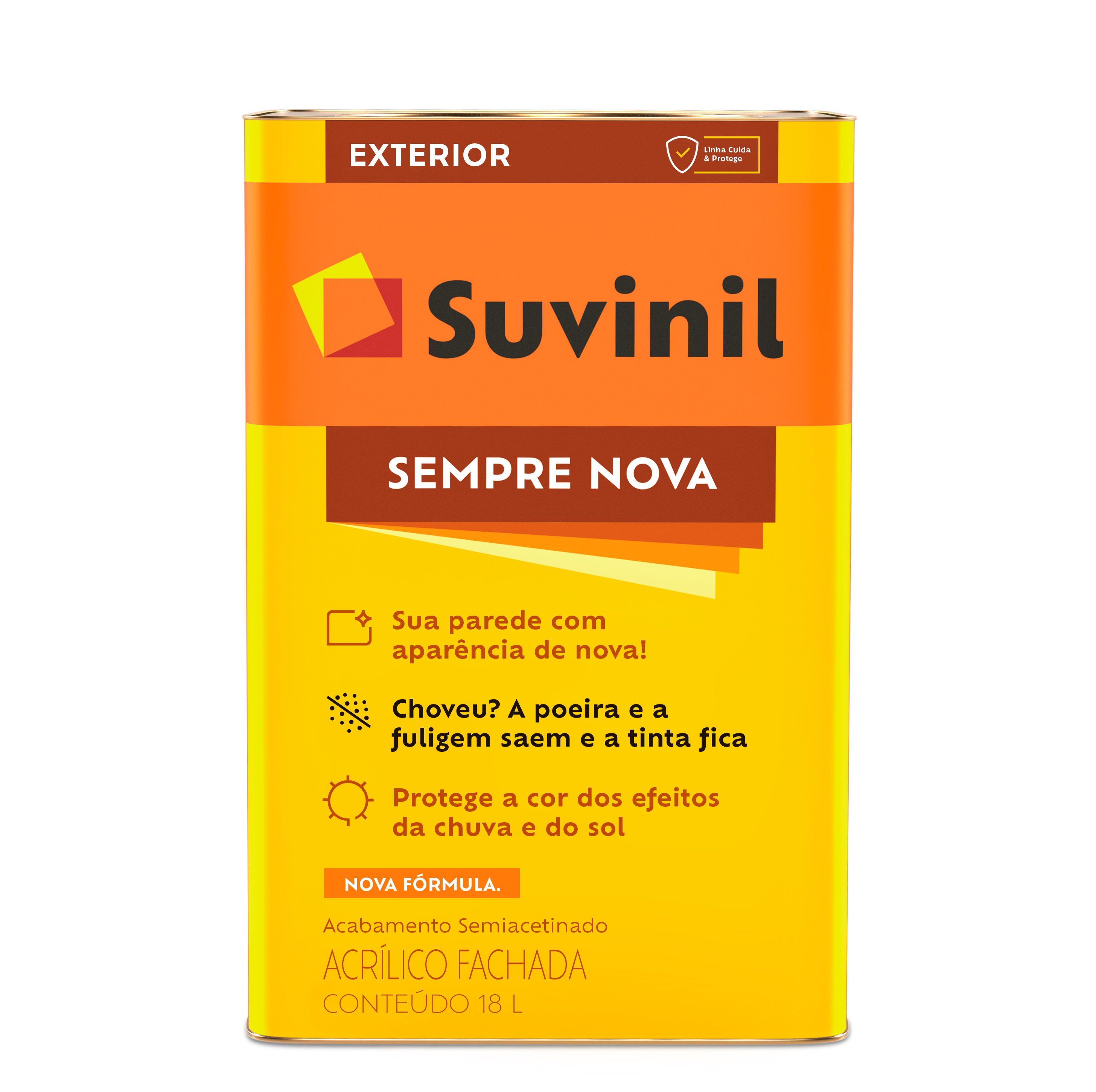 Tinta Acrílica Premium Sempre Nova Suvinil 18 Litros | Casa Costa Tintas