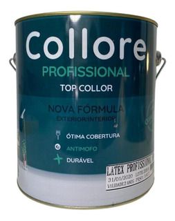 Latex Profissional 3,6 L - Top Collor | Casa Fácil Materiais Para ...