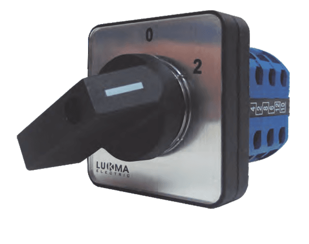 CHAVE ROTATIVA LW26 20A 6 N/3 3 POS LUKMA | Comercial Leal