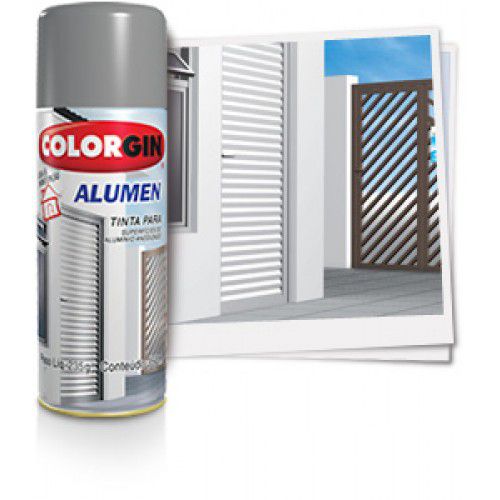 SPRAY ALUMEN BRANCO COLORGIN | Couto Materiais